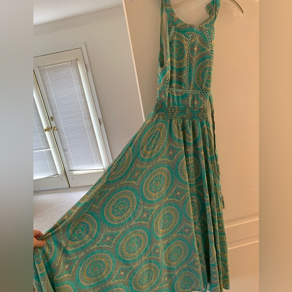 Multicoloured Open back Maxi dress - Picture 2 of 8